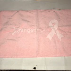 Orangetheory towel (breast cancer edition)